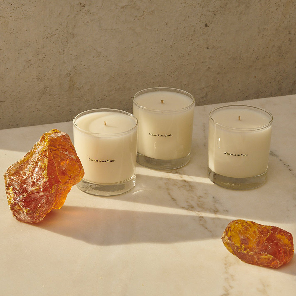 Scented candles by Maison Louis Marie