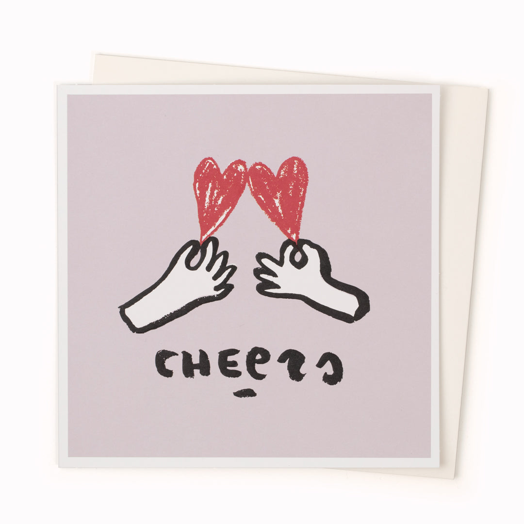 Cheers for wine lovers Card