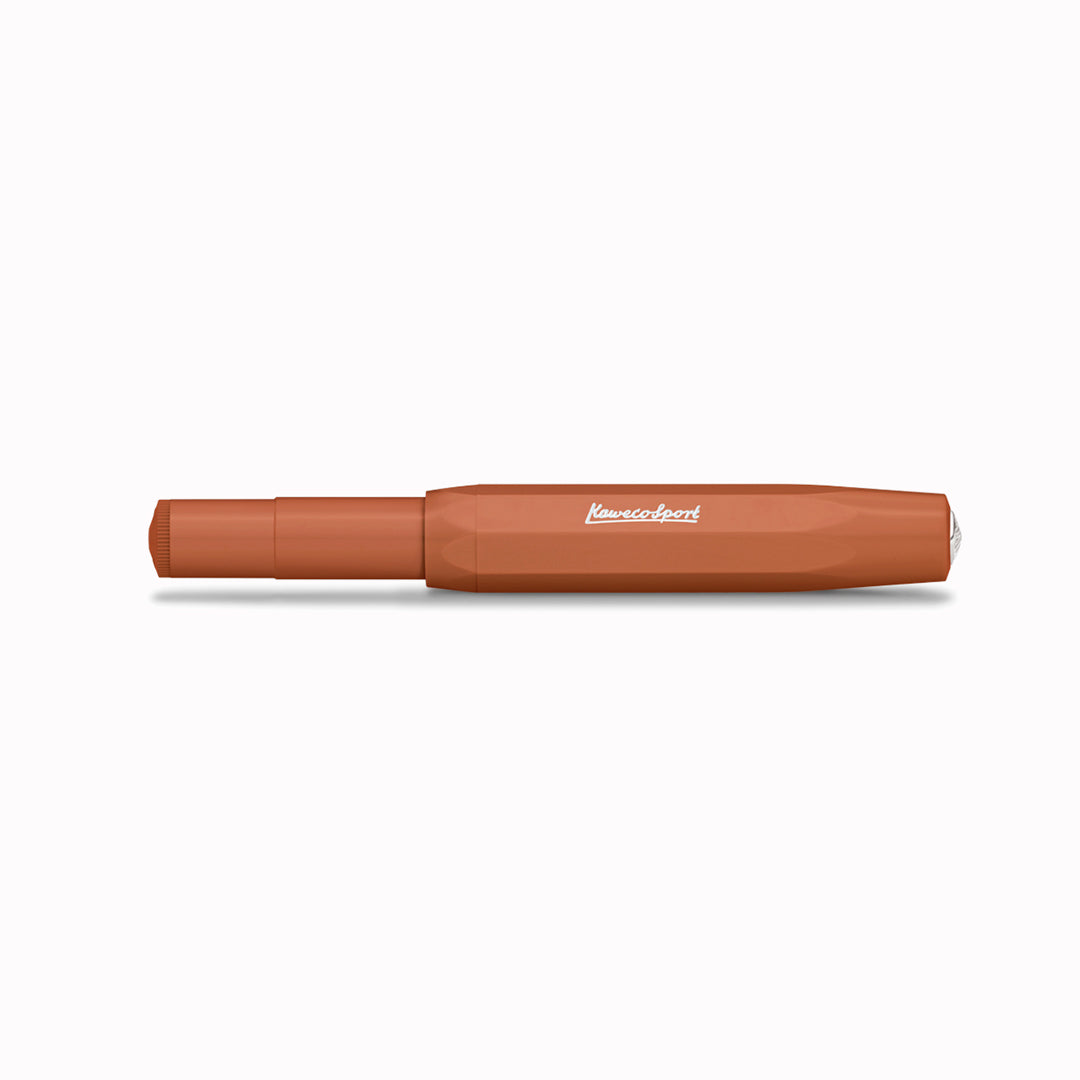 Skyline Sport - Fox Fountain Pen From Kaweco | Famed for their pocket-sized rollerballs and mechanical pencils, Kaweco have been designing and manufacturing precision writing implements since 1889.