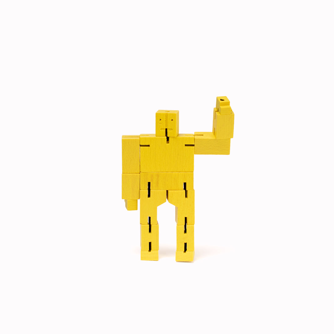 Cubebot | Robot Puzzle | Micro | Yellow