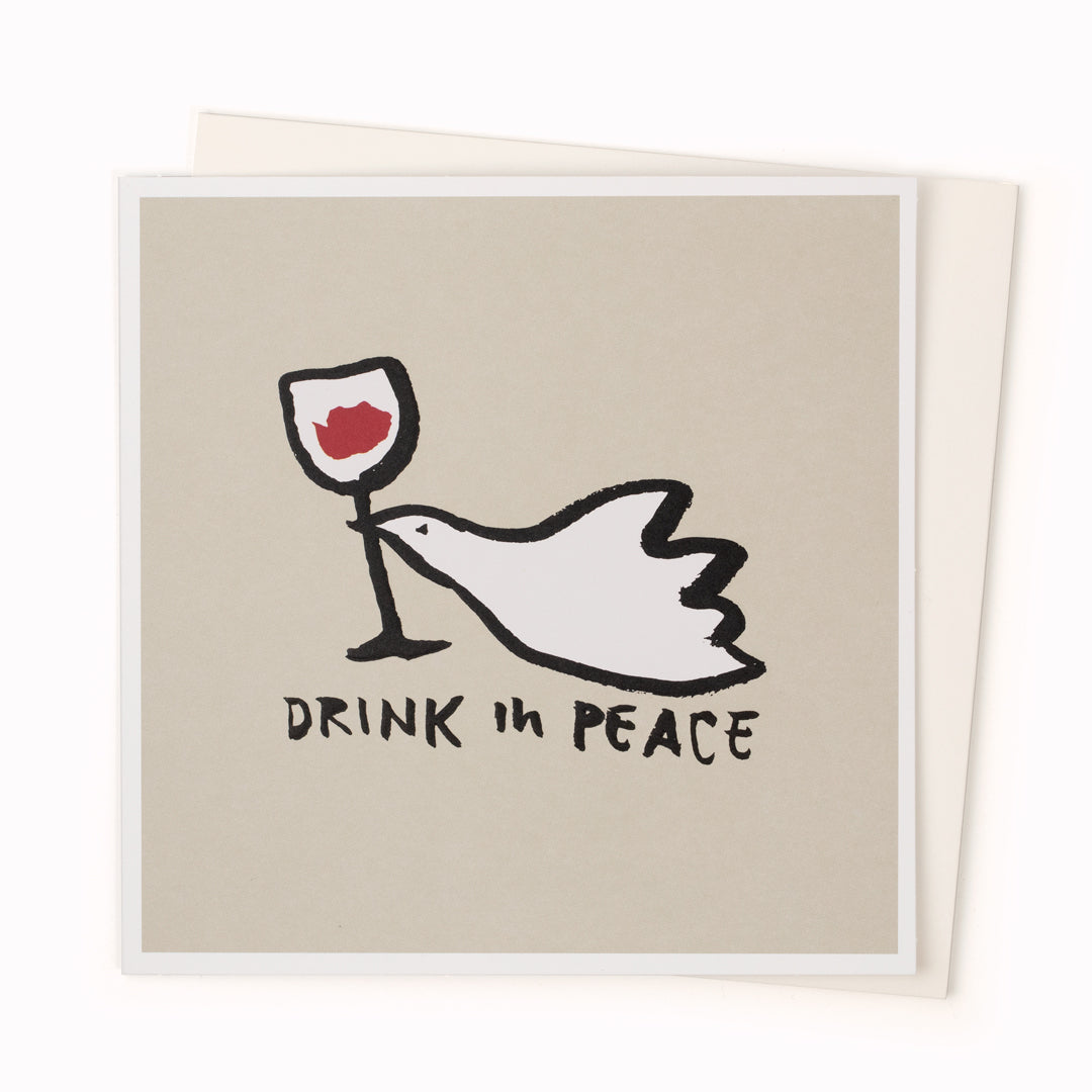 Drink In Peace Card