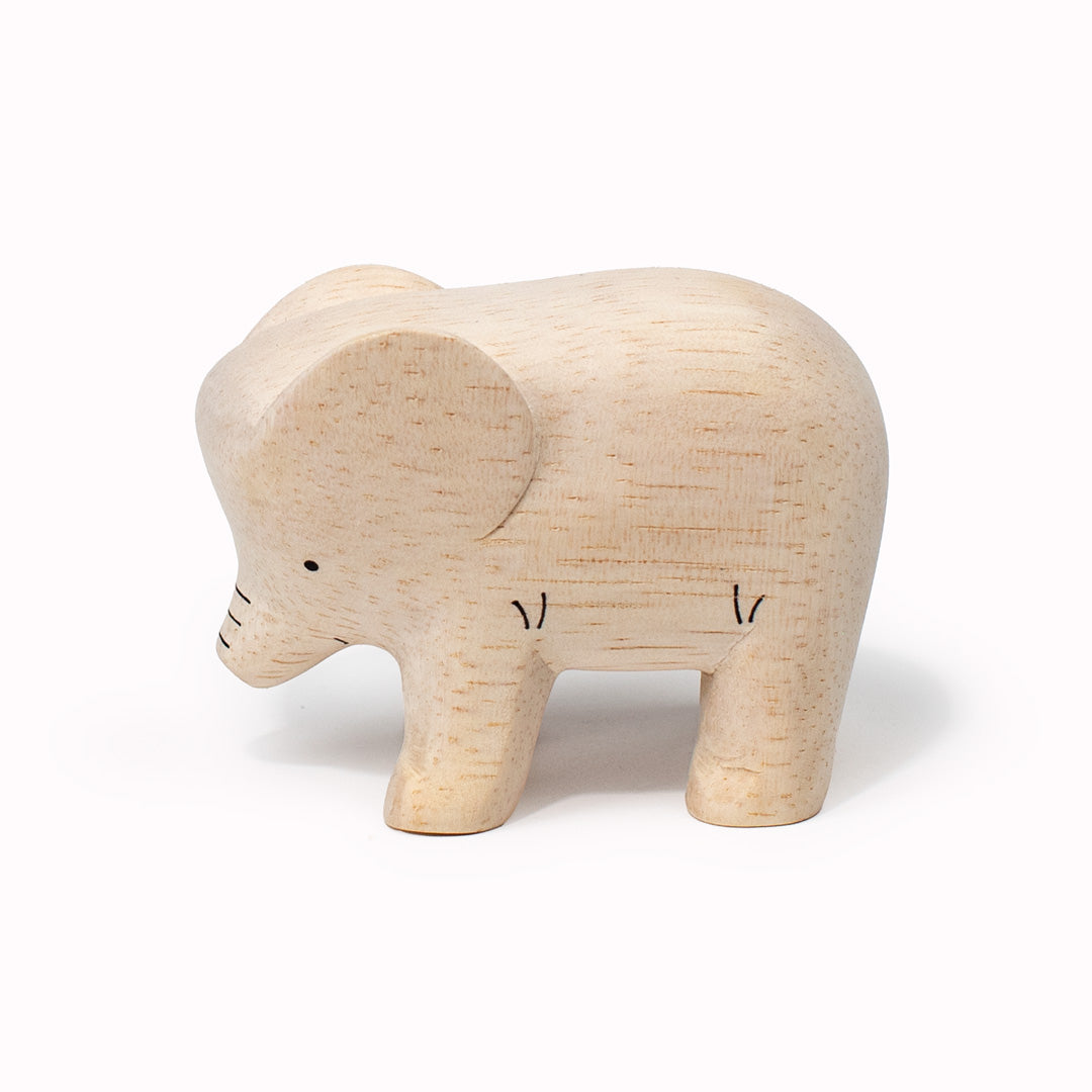 Elephant Wooden Handmade Animal from T-Labs - Uniquely Handcrafted in Indonesia