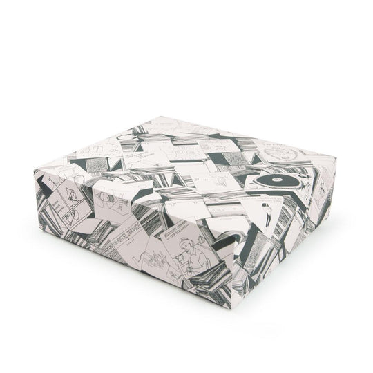Vinyl | Illustrative Gift Wrap Sheet