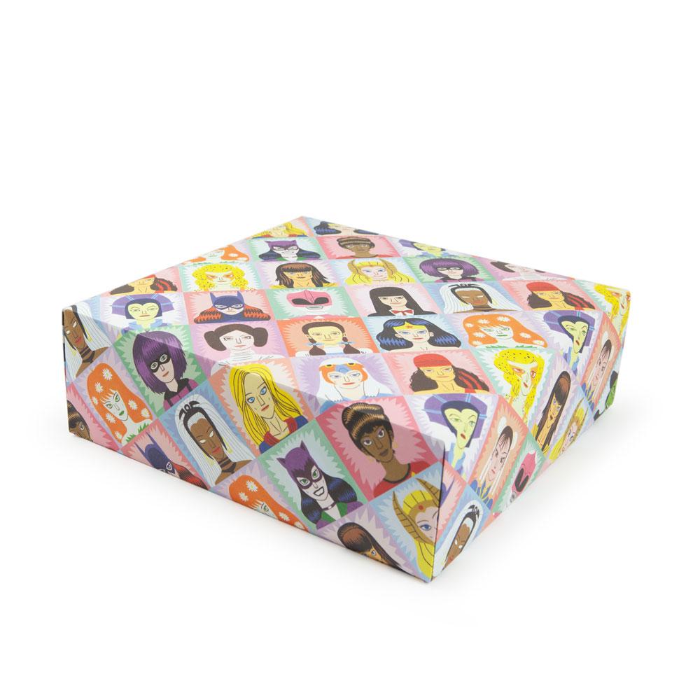 'Heroines and Villains' Gift Wrap