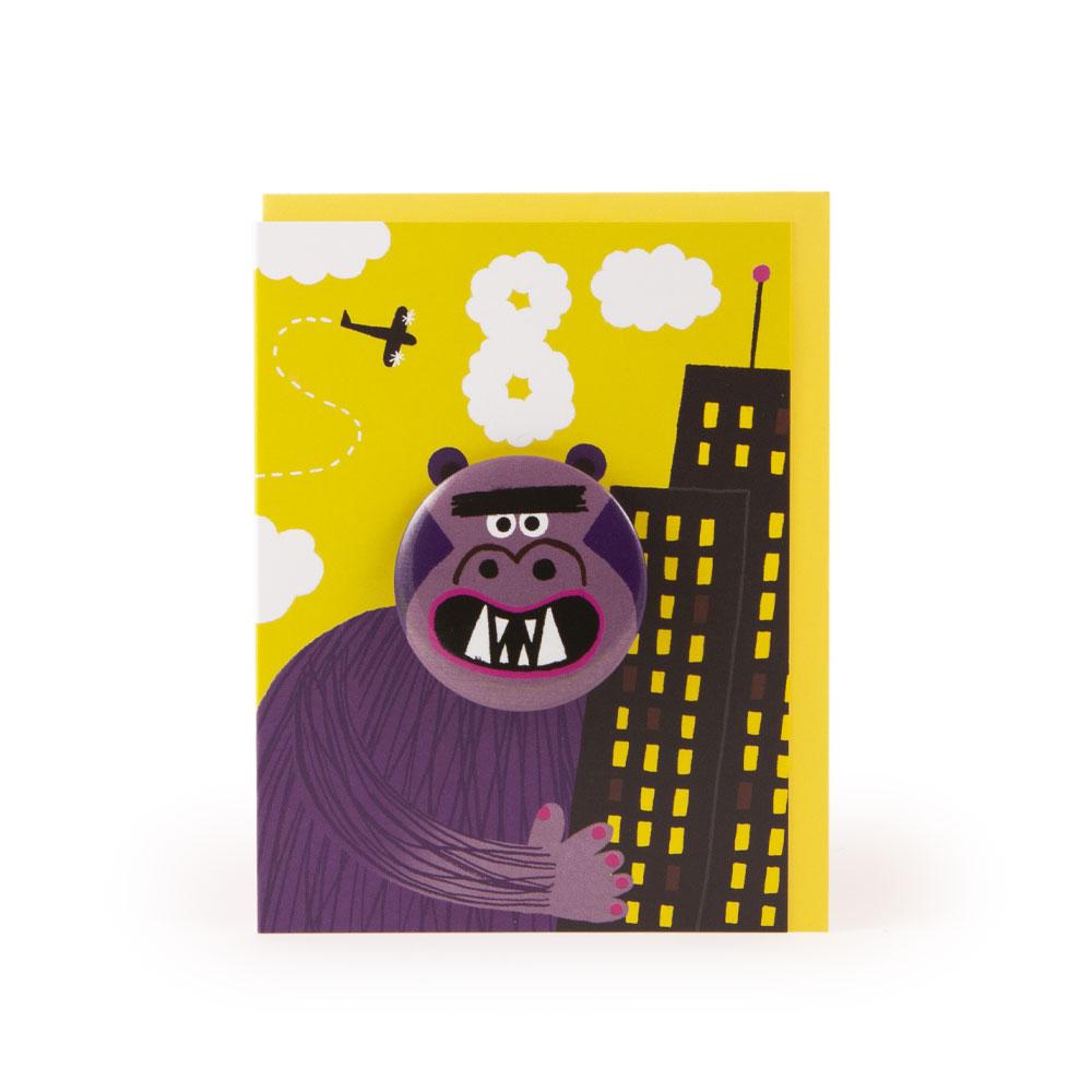 'Kong' Age 8 Badge Card