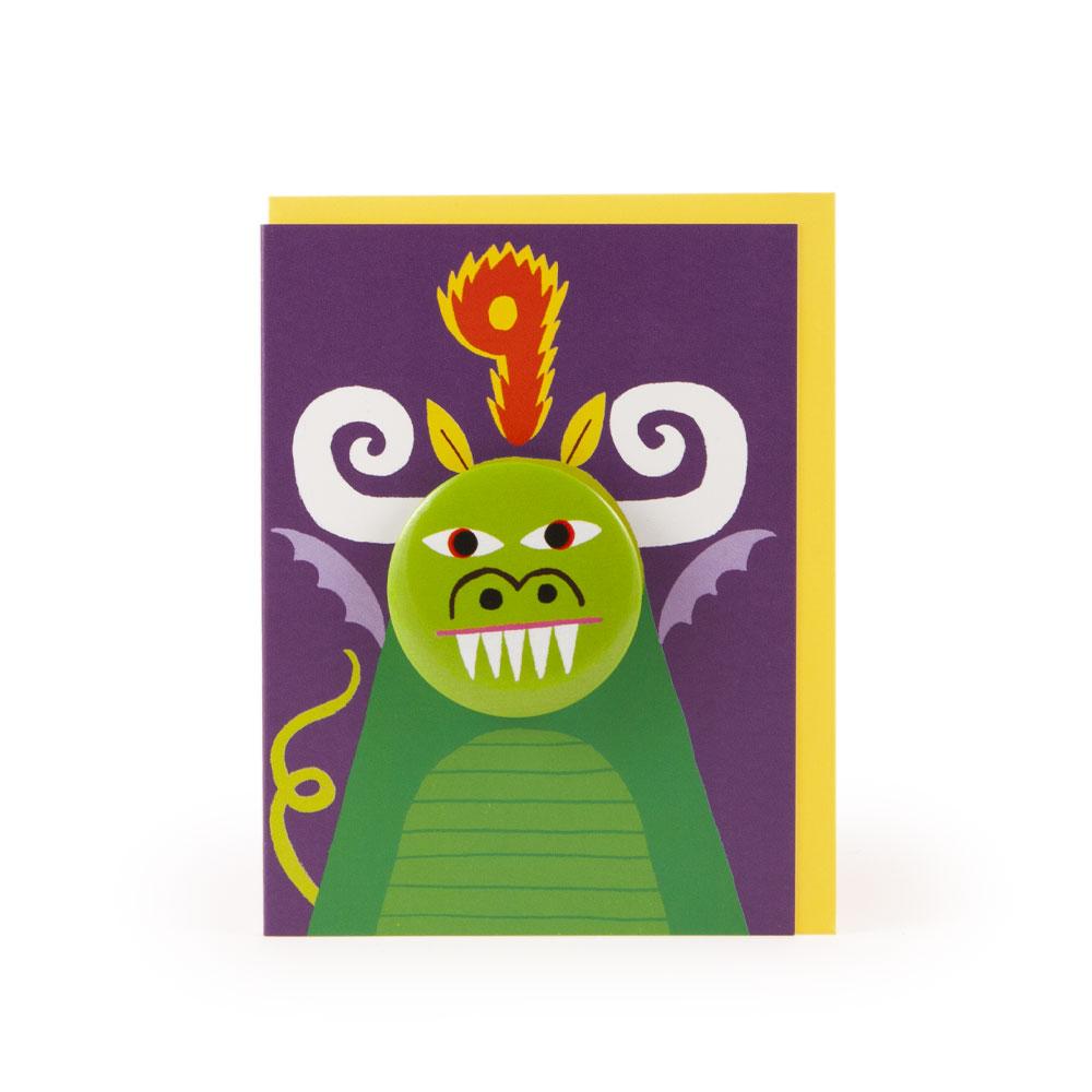 'Dragon' Age 9 Badge Card