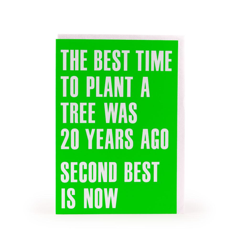 'Plant a Tree' Card