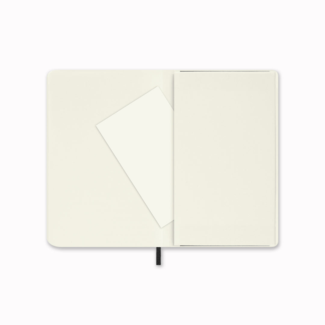 Soft Cover Classic Notebook inside Rear Pocket by Moleskine