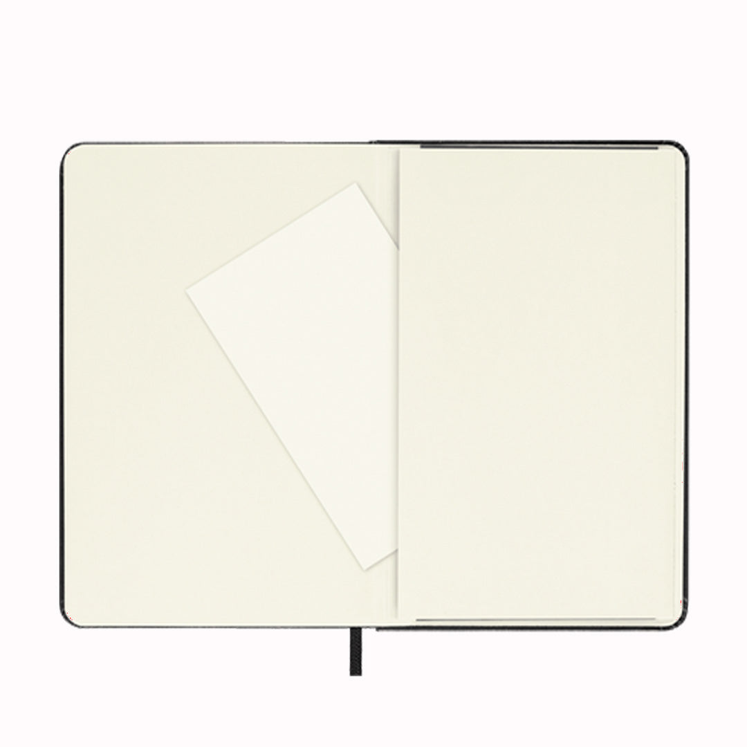 Hard Cover Classic Notebook inside Rear Pocket by Moleskine