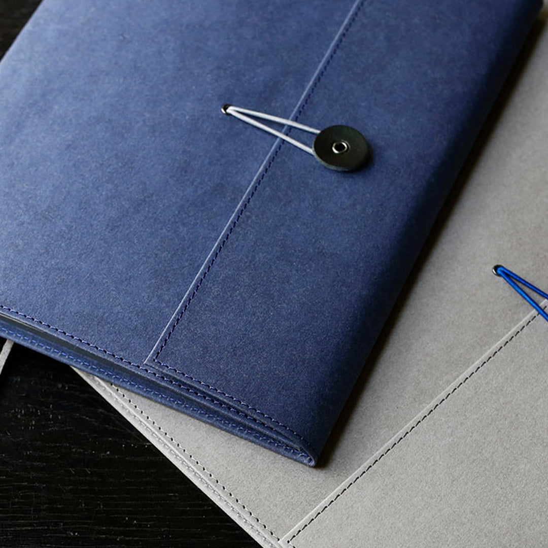 Kraft Folder | Detail | Navy from King Jim - Japanese Office Products