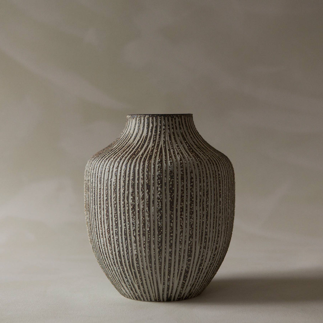 Vase Collection from Swedish design brand Lindform produce ceramics and glassware inspired by the organic tones of Scandinavian nature, while their simple shapes also draw influence from Japanese minimalist styling.