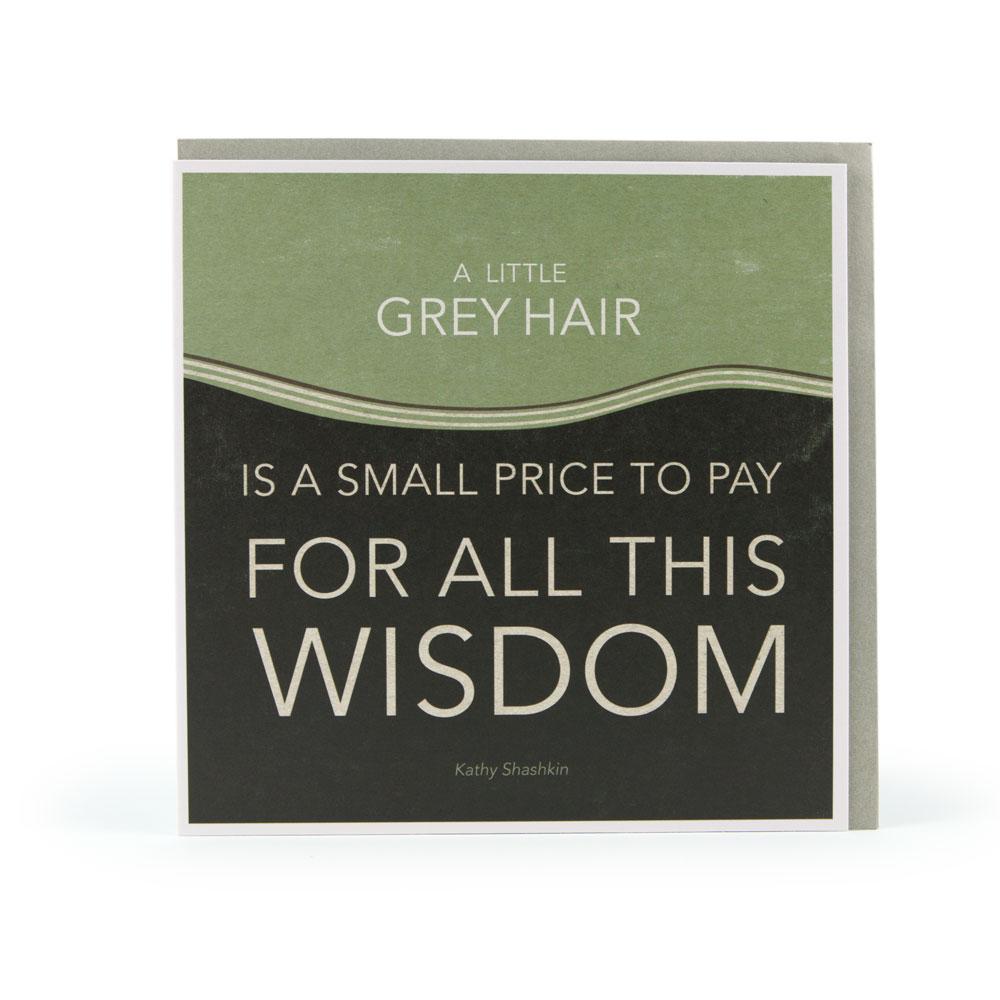 'Little Grey Hair' Card