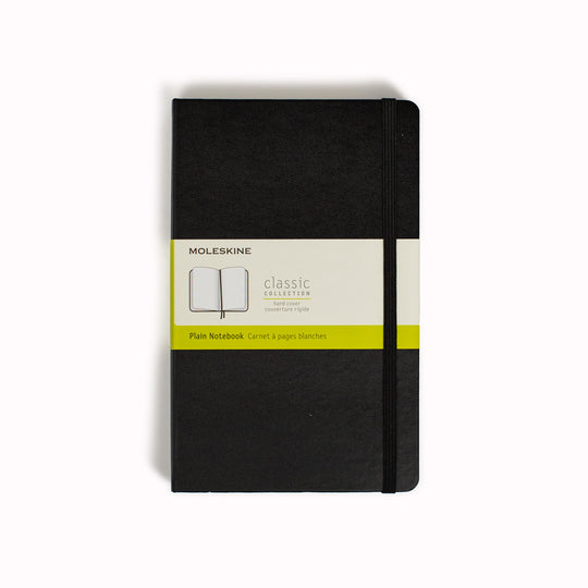 Black Plain Expanded Soft Cover Classic Notebook by Moleskine