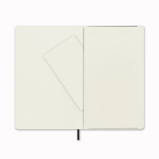 Soft Cover Classic Notebook inside Rear Pocket by Moleskine