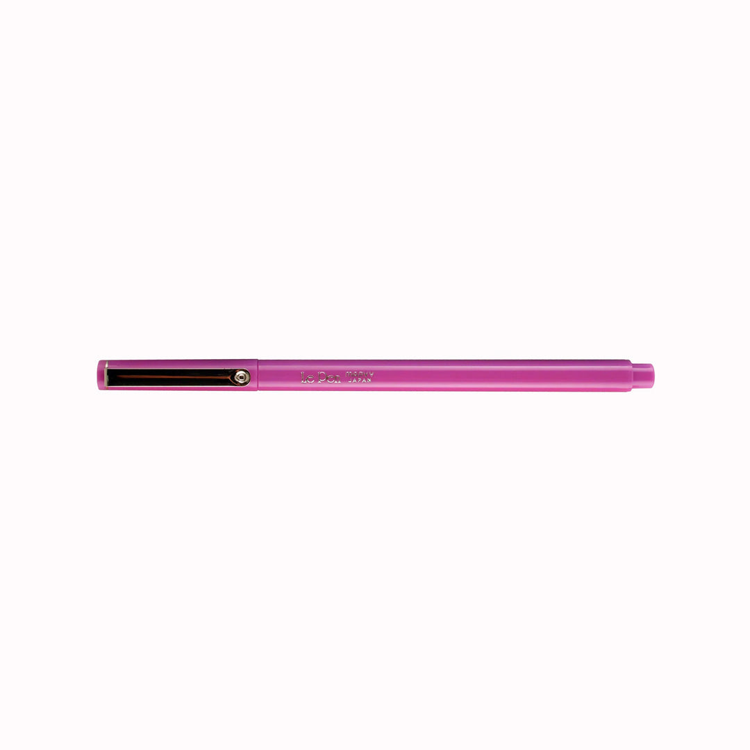 Violet Flourescent - Neon | Le Pen 4300 | Quick Drying Felt Pens | Marvy Uchida