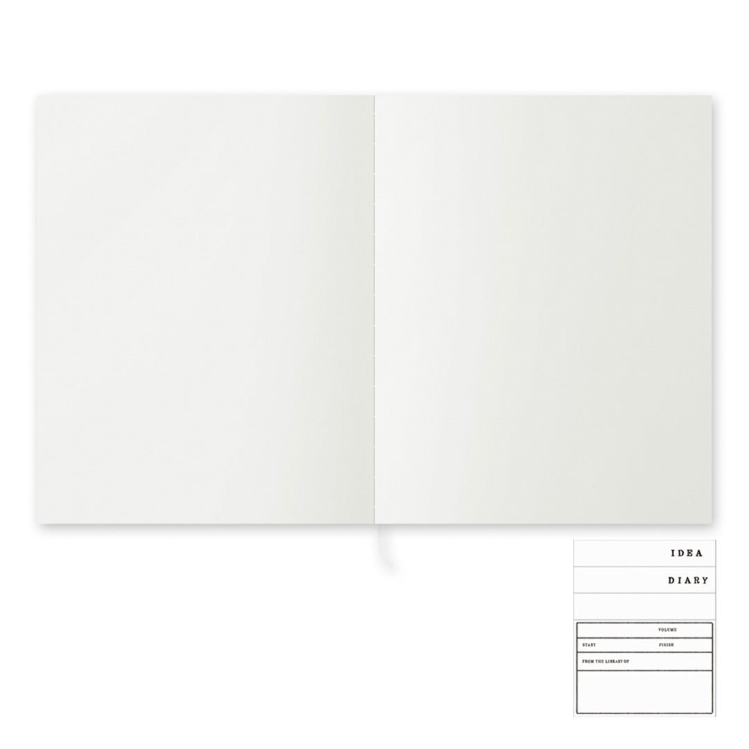 MD Paper Notebook Cotton F2. MD Notebook Cotton is designed to provide the best possible comfort when drawing. The soft cotton paper allows pencil and paint to spread smoothly, and the unique texture of the paper adds to the pleasure of drawing. buy Japanese stationery from USTUDIO