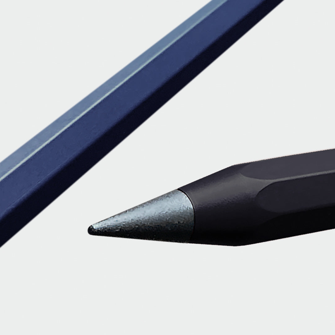 Metacil - Metal Core Pencil - Graphite and Alloy - Black - Detail