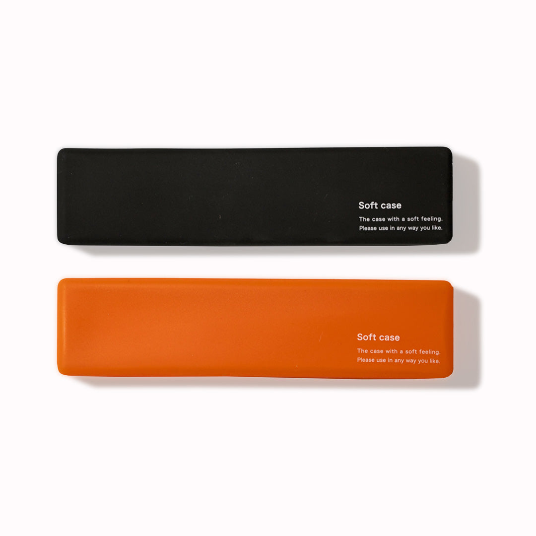 Midori soft silicone Pen/Pencil Case in 2 colours