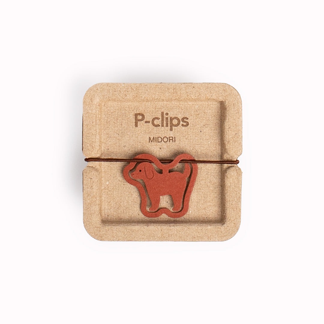 Dog P-Clips from Midori | Eco Friendly Paper clips made from Strong Fibre Paper.