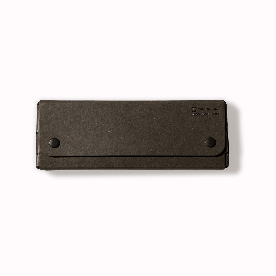 Pasco Pencil Case from Midori - Fibre Board Case in Black