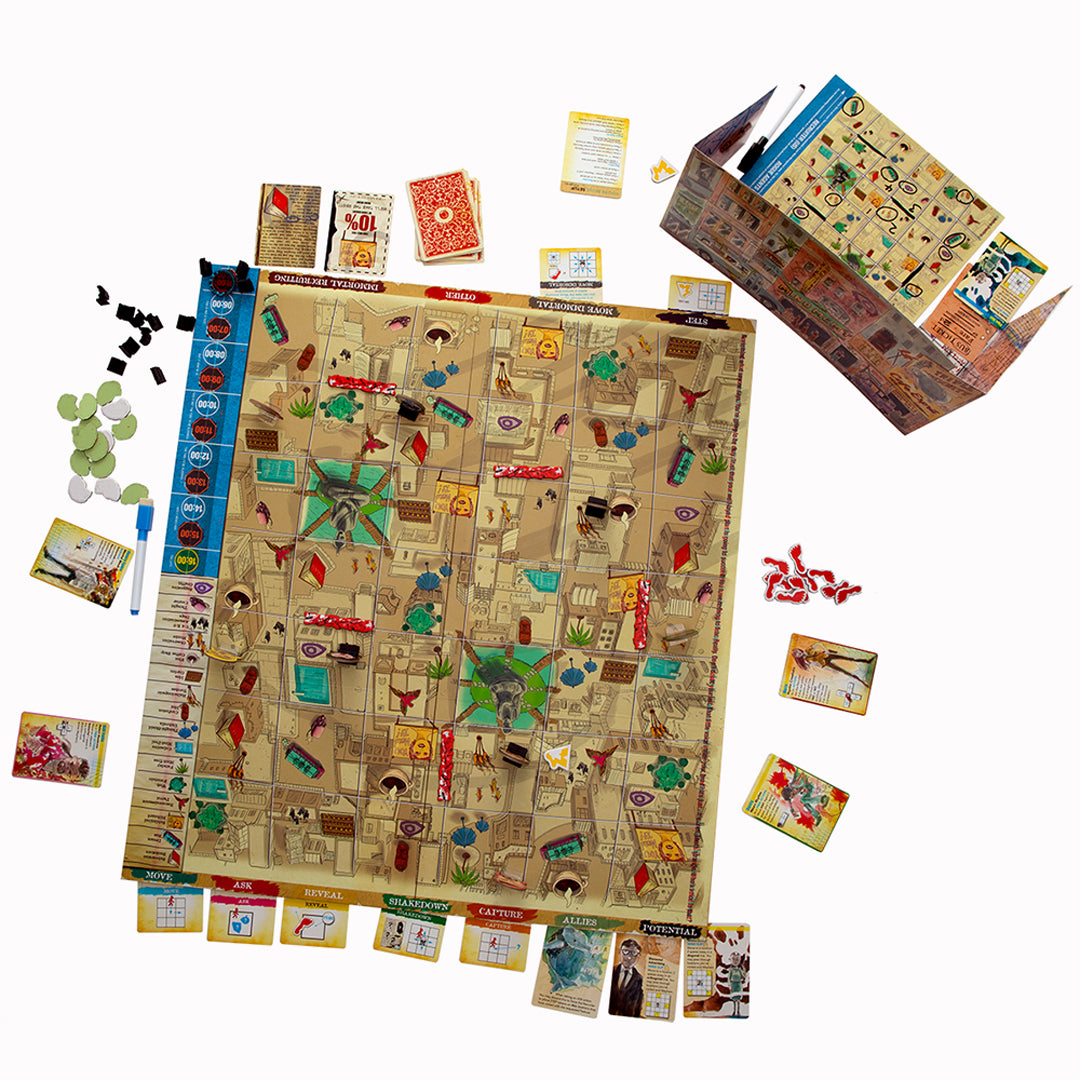 Mind MGMT | Hidden Movement Board Game