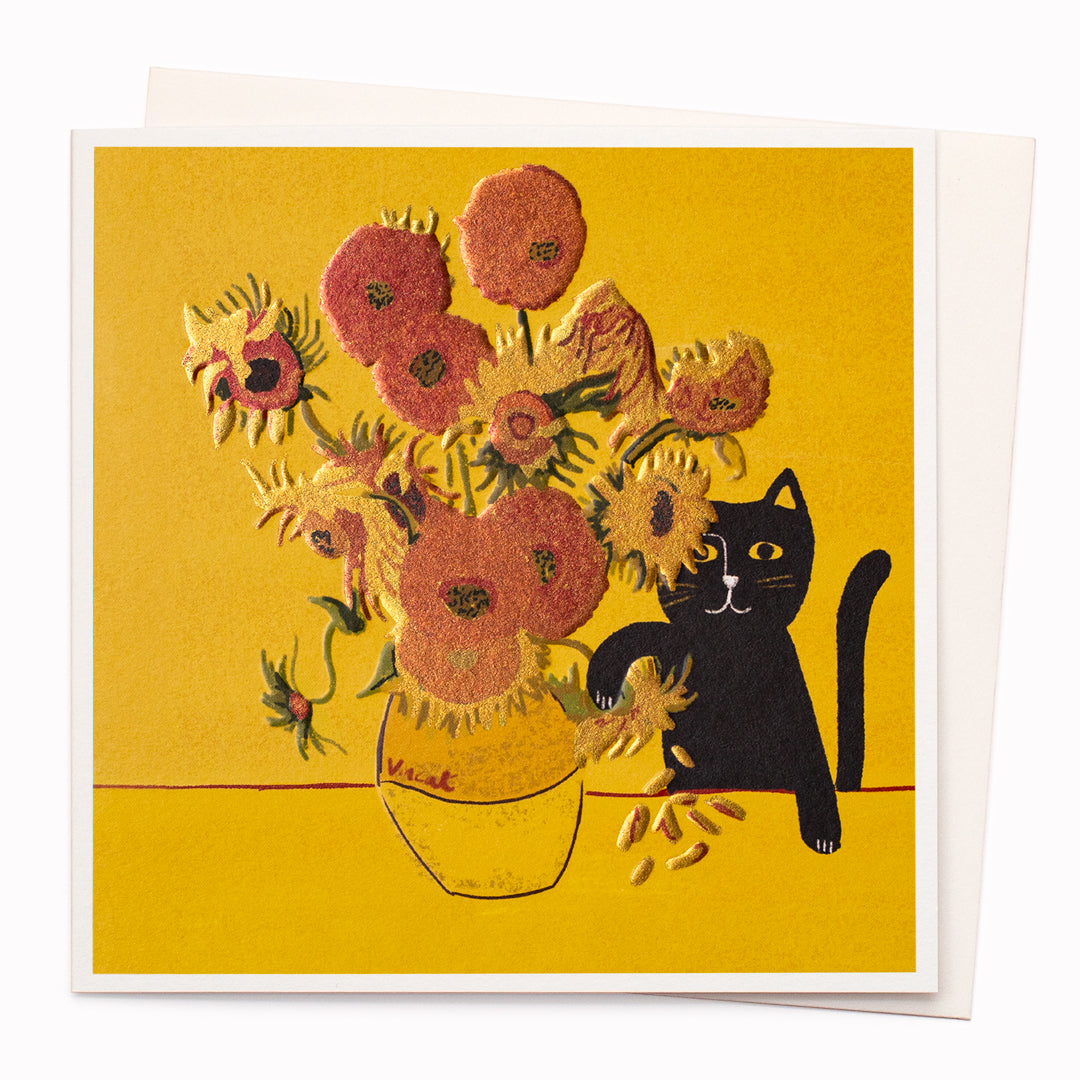 Vincent's Cat Card