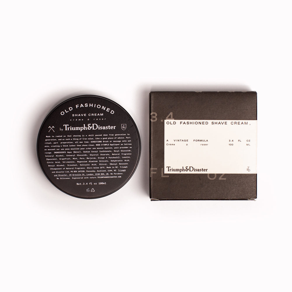 Old Fashioned | Shave Cream Pot | 100ml