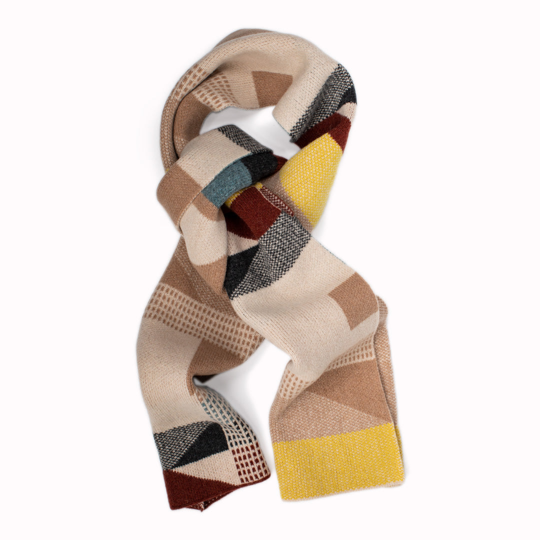 Otti Scarf Knotted | Multi coloured from Donna Wilson