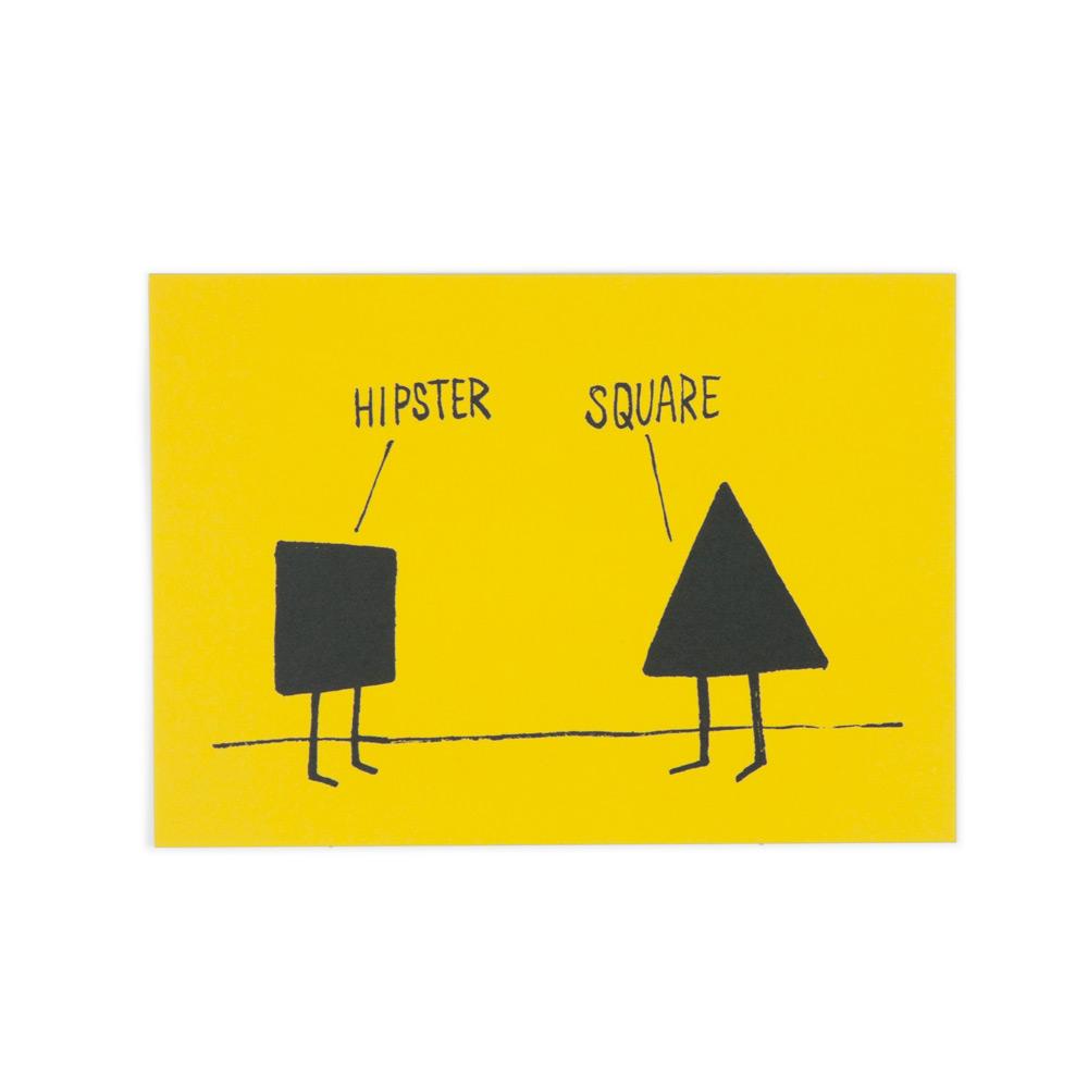 Hipster/Square | Postcard