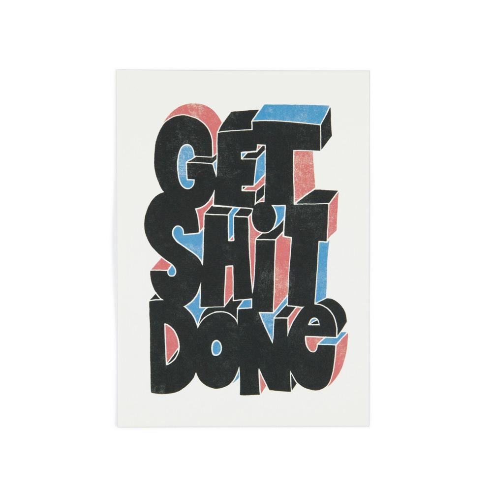 Get Shit Done | Postcard