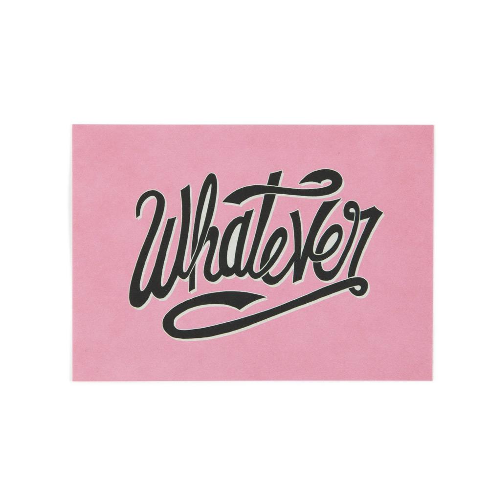 'Whatever' Postcard
