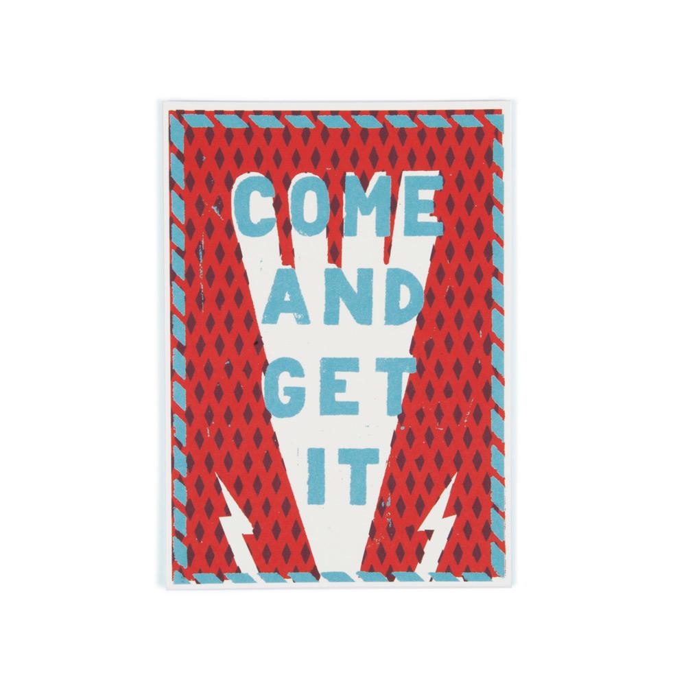 Come Get It | Postcard