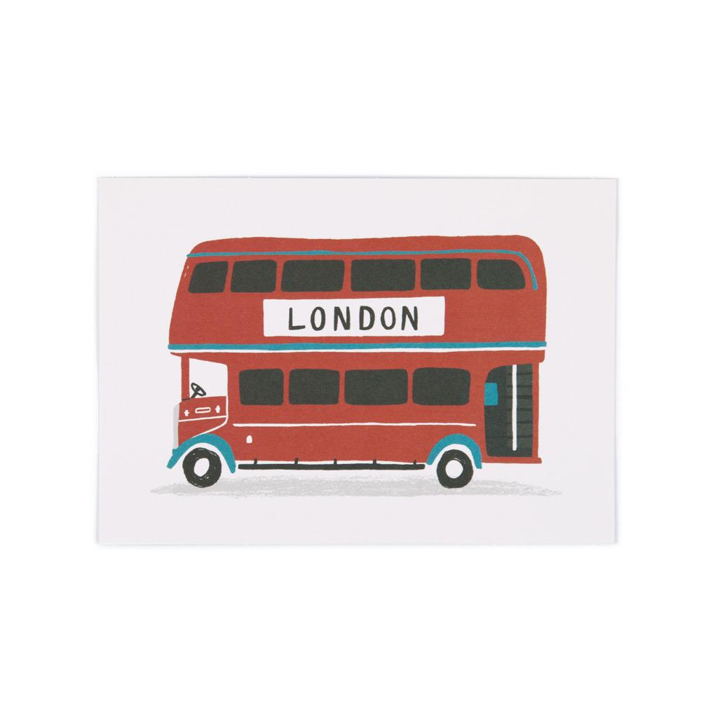 London Bus | Postcard