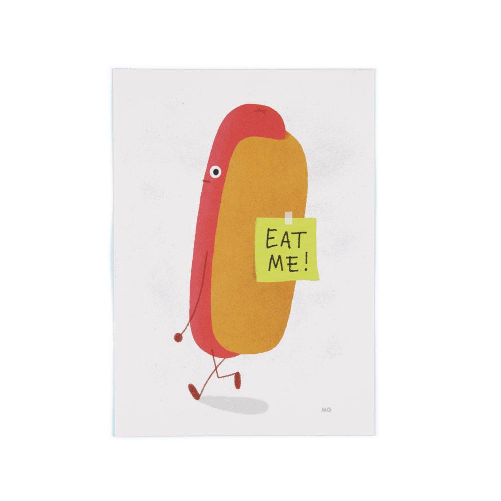 Eat Me | Postcard