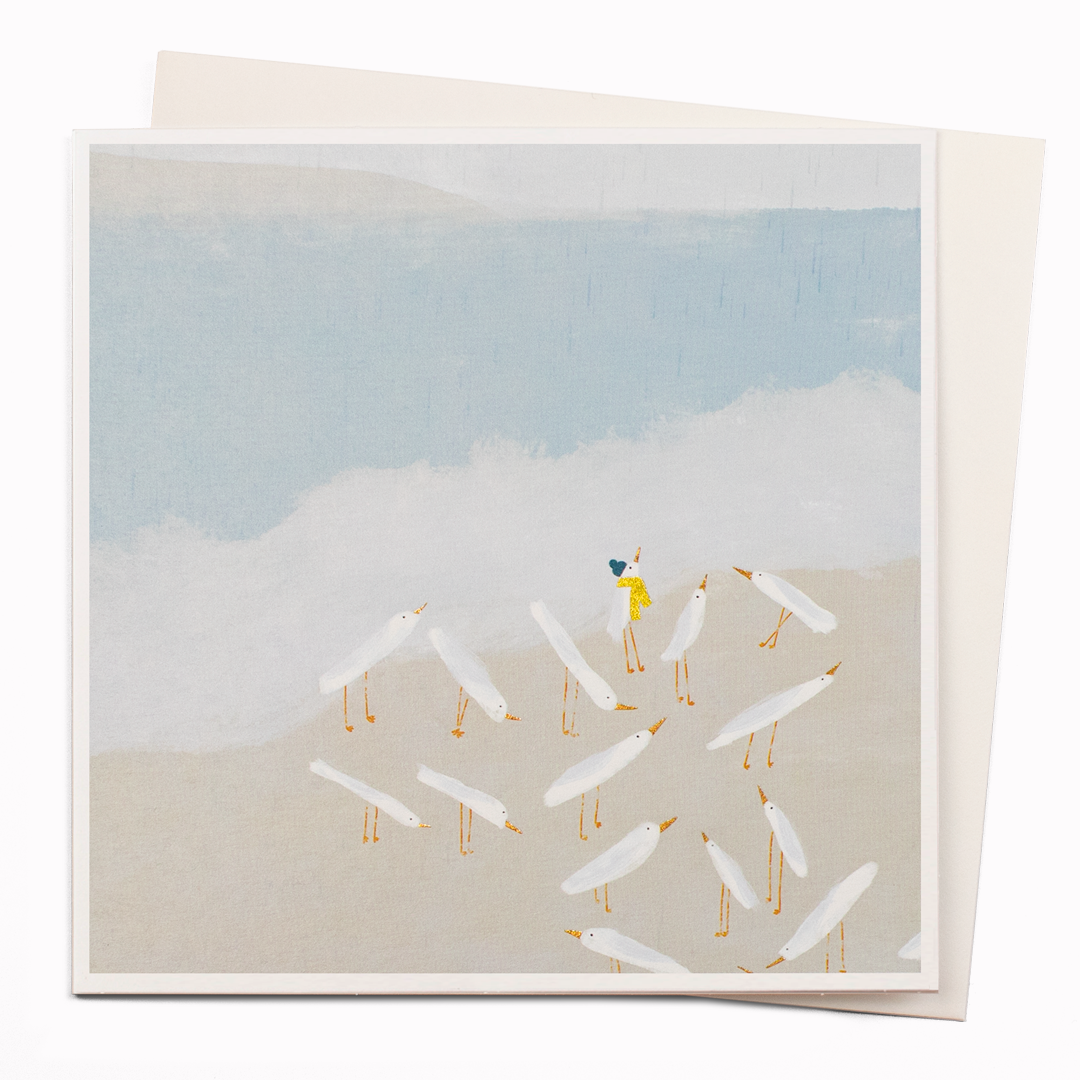 Seagulls | Illustration Greeting Card