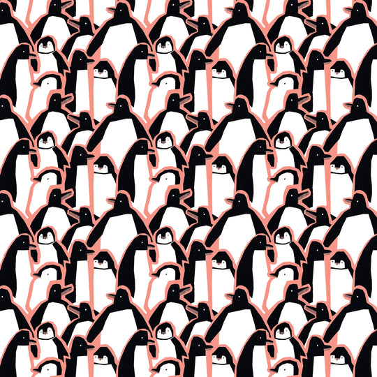 Christmas Gift Wrap | Penguin Party