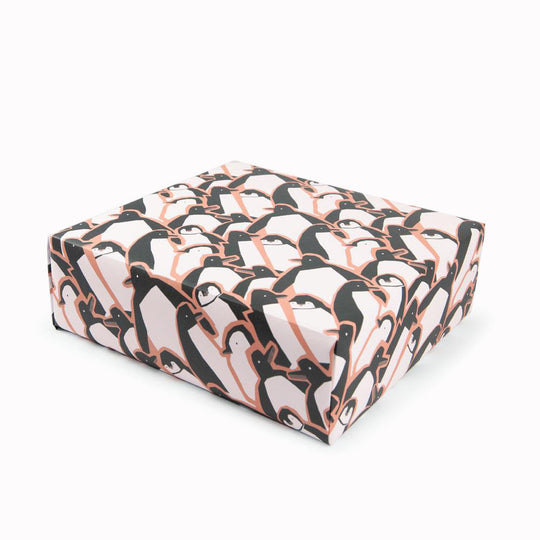 Christmas Gift Wrap | Penguin Party