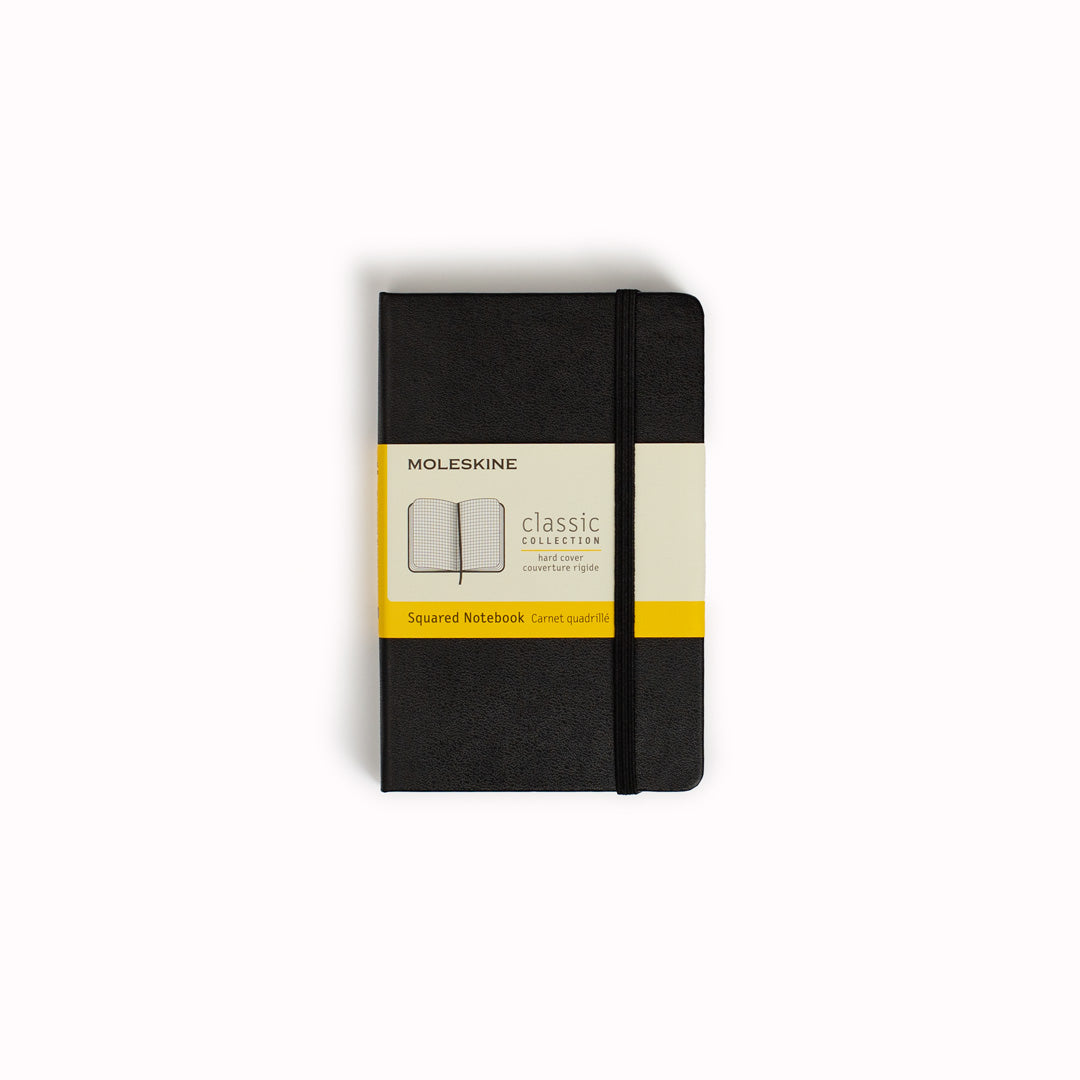 Black Squared Hard Cover Classic Notebook by Moleskine