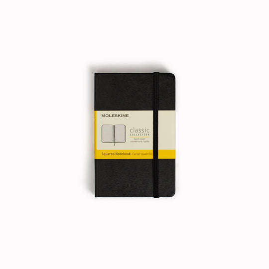 Black Squared Hard Cover Classic Notebook by Moleskine