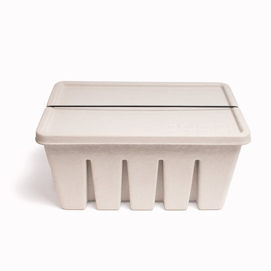 Pulp Storage Box - Large in Grey from Midori
