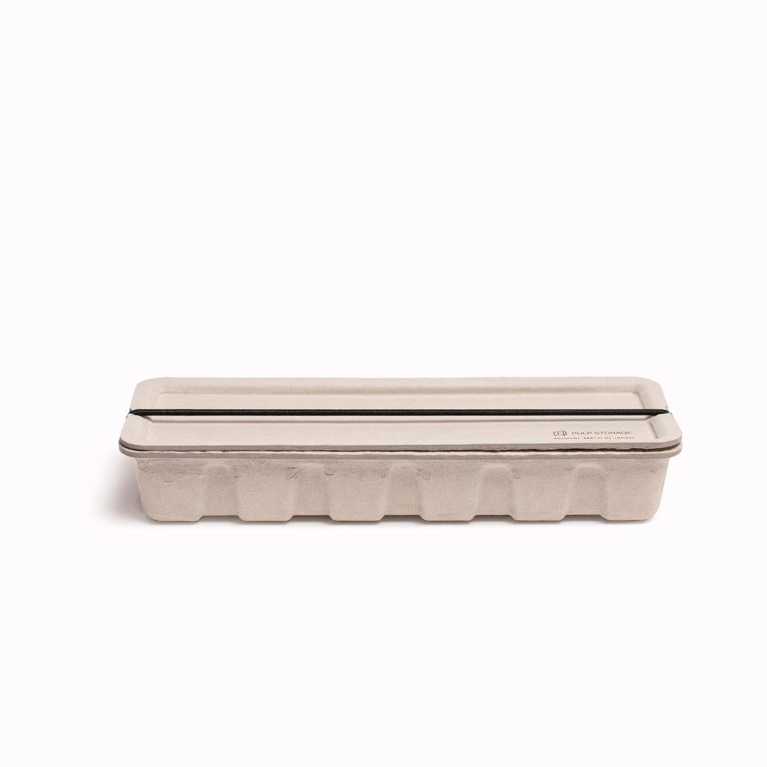 Pulp Storage Box - Small in Grey from Midori