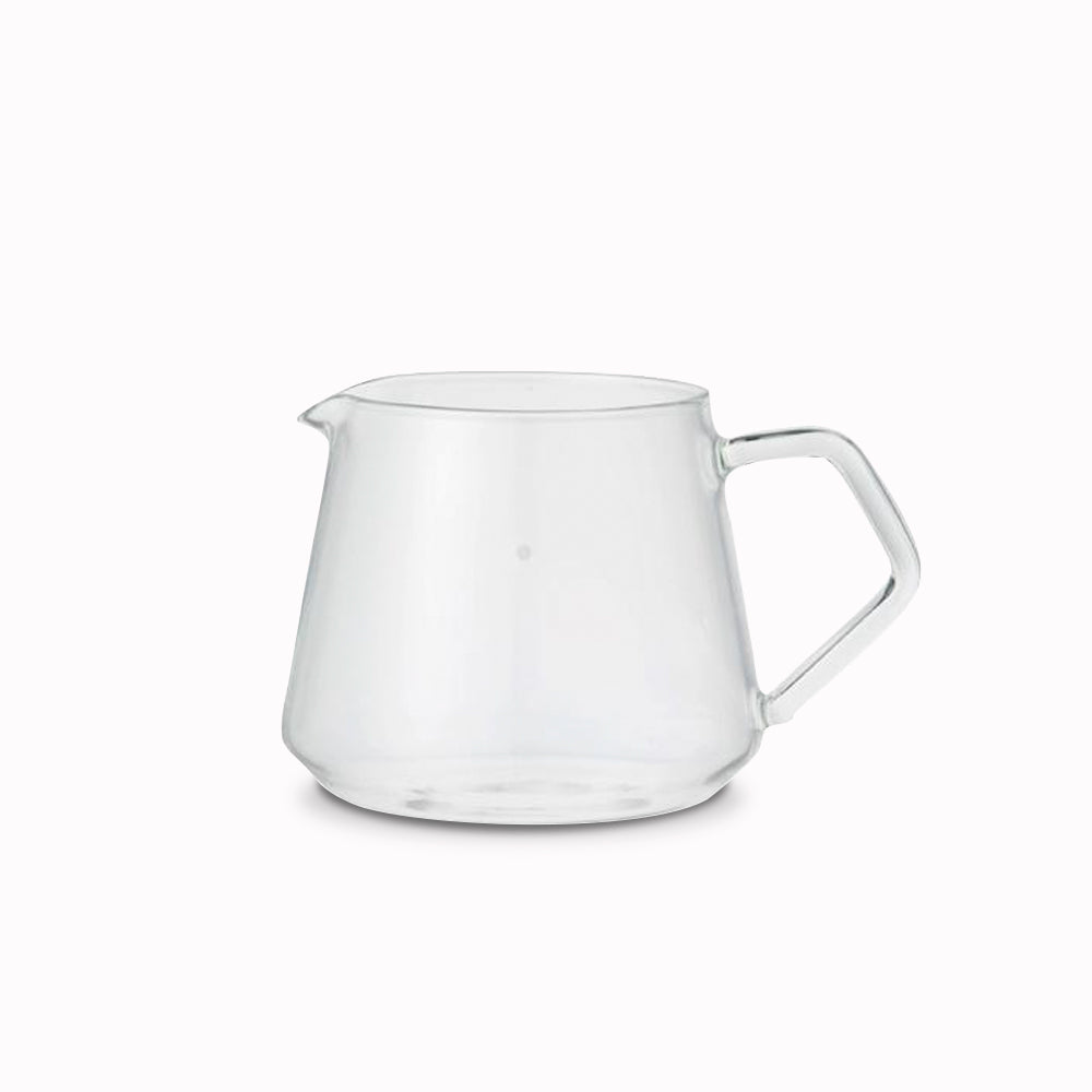 300ml glass Coffee jug and pourer from Kinto to be used as part of your slow coffee ritual.