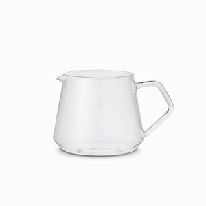 300ml glass Coffee jug and pourer from Kinto to be used as part of your slow coffee ritual.