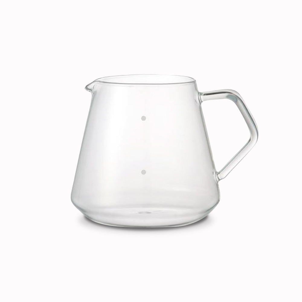 600ml Coffee jug and pourer from Kinto to be used as part of your slow coffee ritual.