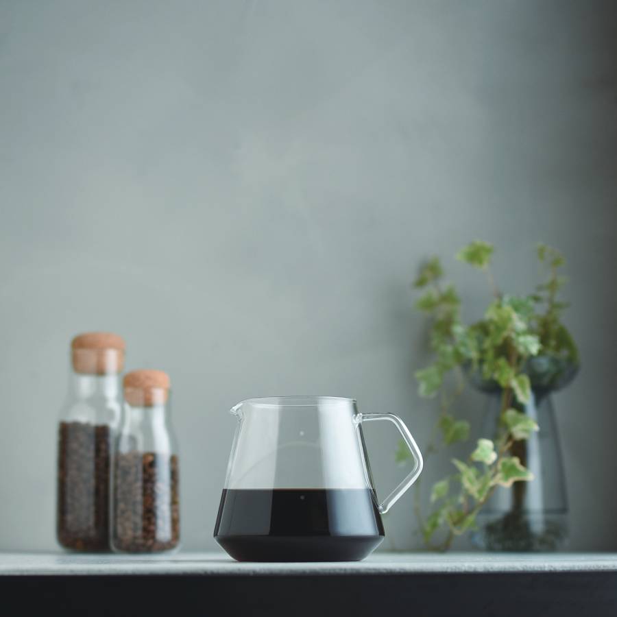 300ml Coffee jug and pourer from Kinto to be used as part of your slow coffee ritual.