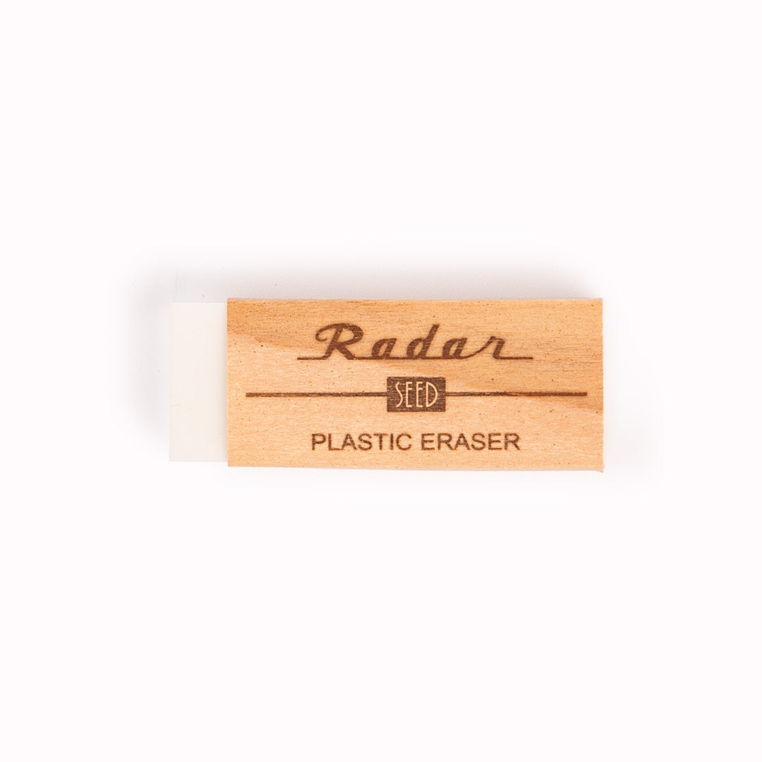 Limited Edition Cedar Sleeve Plastic eraser from Seed
