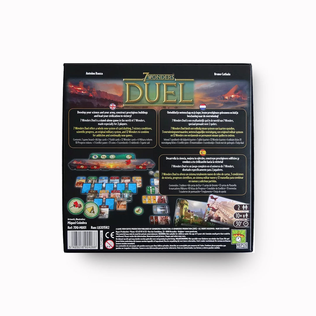 7 Wonders Duel | 2 Player Board Game
