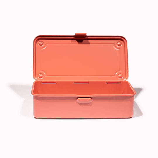 Living Coral T-190 Toolbox Open from Toyo Steel Japan