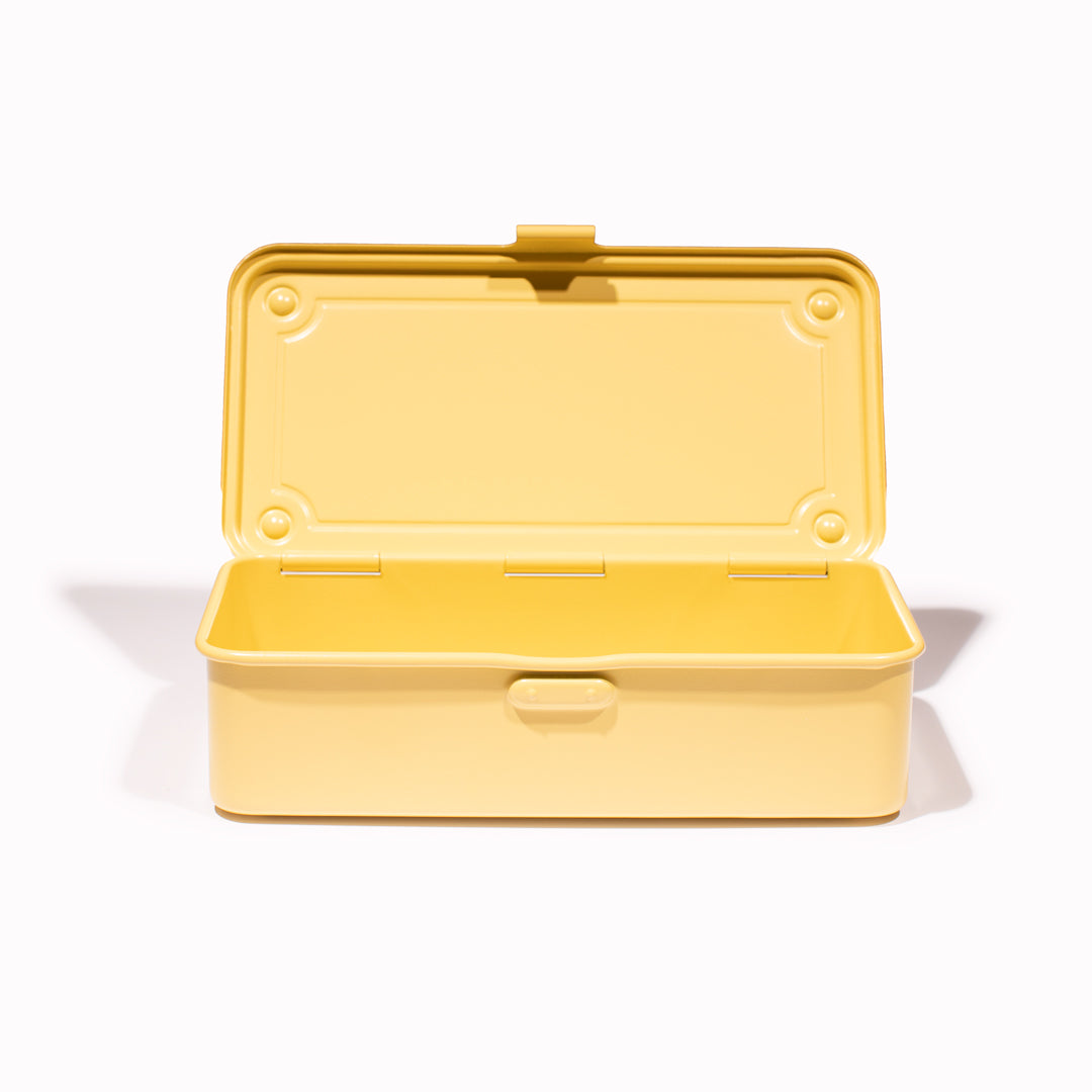 Yellow T-190 Toolbox Open from Toyo Steel Japan