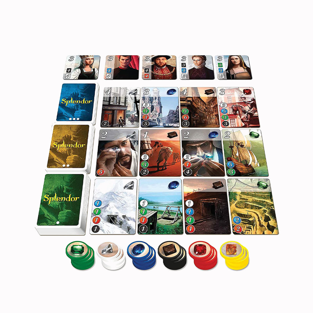 Splendor Game Develop Card Splendor | Chip Collecting Card Game | Space Cowboys – USTUDIO